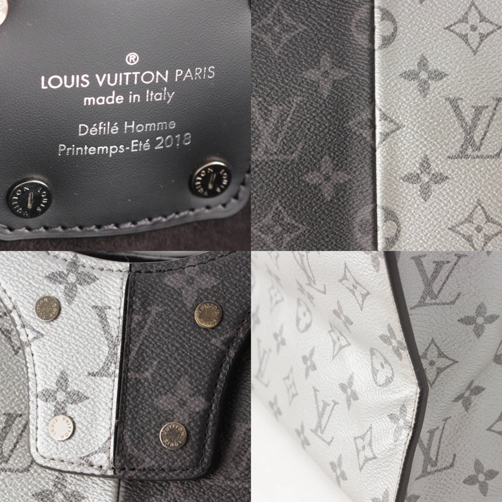 Louis Vuitton Monogram Eclipse Split Bicolor Tote… - image 7